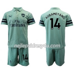 Fotbalový Dres Arsenal Aubameyang 14 Dětské Alternativní 2018/19